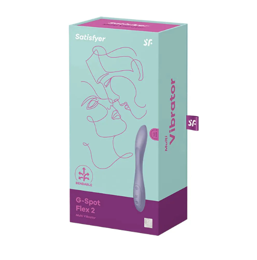 Satisfyer G-Spot Flex 2 Vibrator – Flexible Design 8.5 Inches G-Spot Vibrator > Sex Toys For Ladies > G-Spot Vibrators