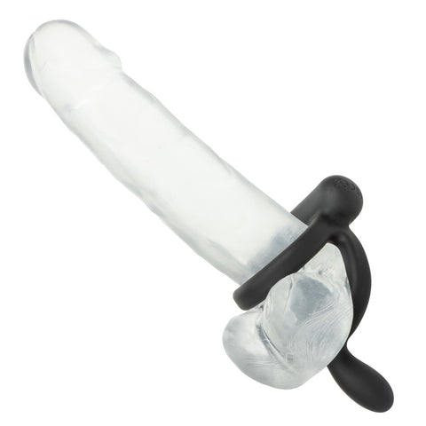 Closer Intimate Rechargeable Ring Caress (Black) – Rechargeable Vibrating Ring > Cock Ring > Sling