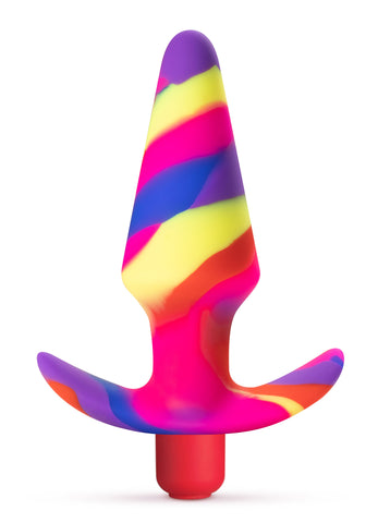 Avant Free Spirit Scarlet Silicone Butt Plug Butt Plugs - Vibrating