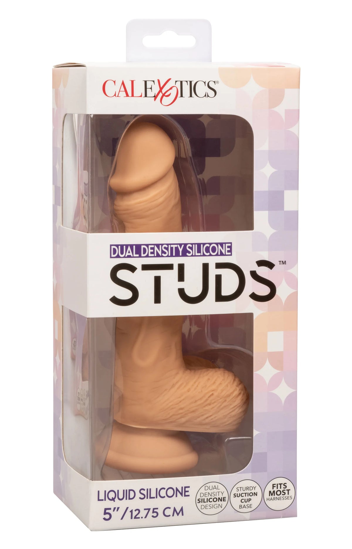 Dual Density Silicone Studs 5 Inch – Realistic Flexible Silicone Dong > Dildos > Realistic Dildos