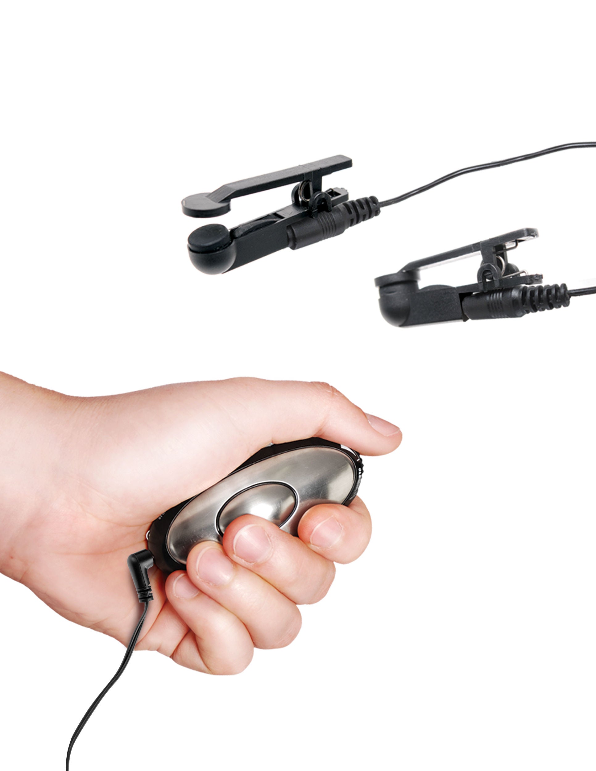 Fetish Fantasy Shock Therapy Nipple Clamps Black Nipple Clamps