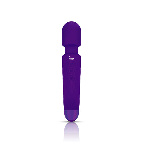 Viben Tempest Travel Wand Massager in Violet Electric Massager