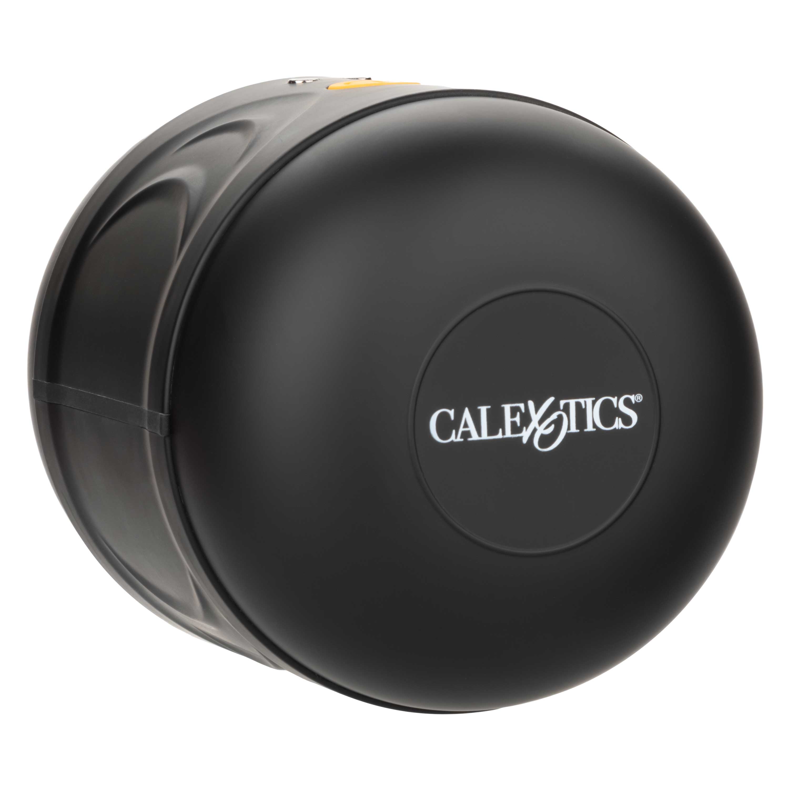 Boundless Dual Motor Stroker Black with Textured Chamber and 10 Function Settings > Sex Toys For Men > Masturbators > Vibrating