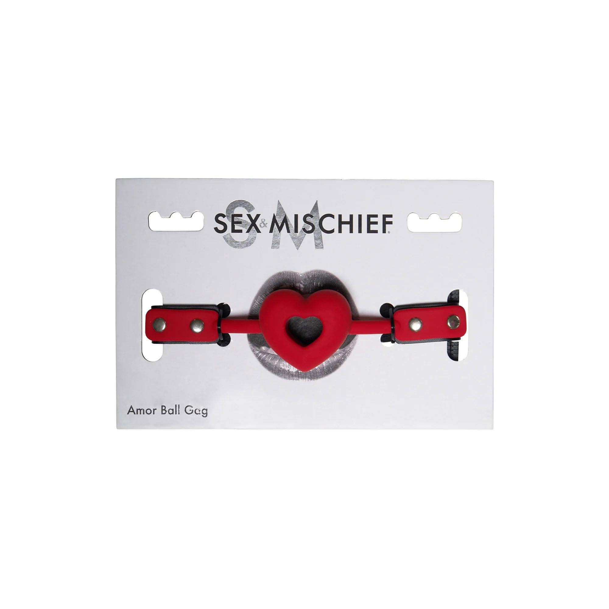 Sex & Mischief Amor Ball Gag - Adjustable Heart Gag > Bondage Gear > Restraints