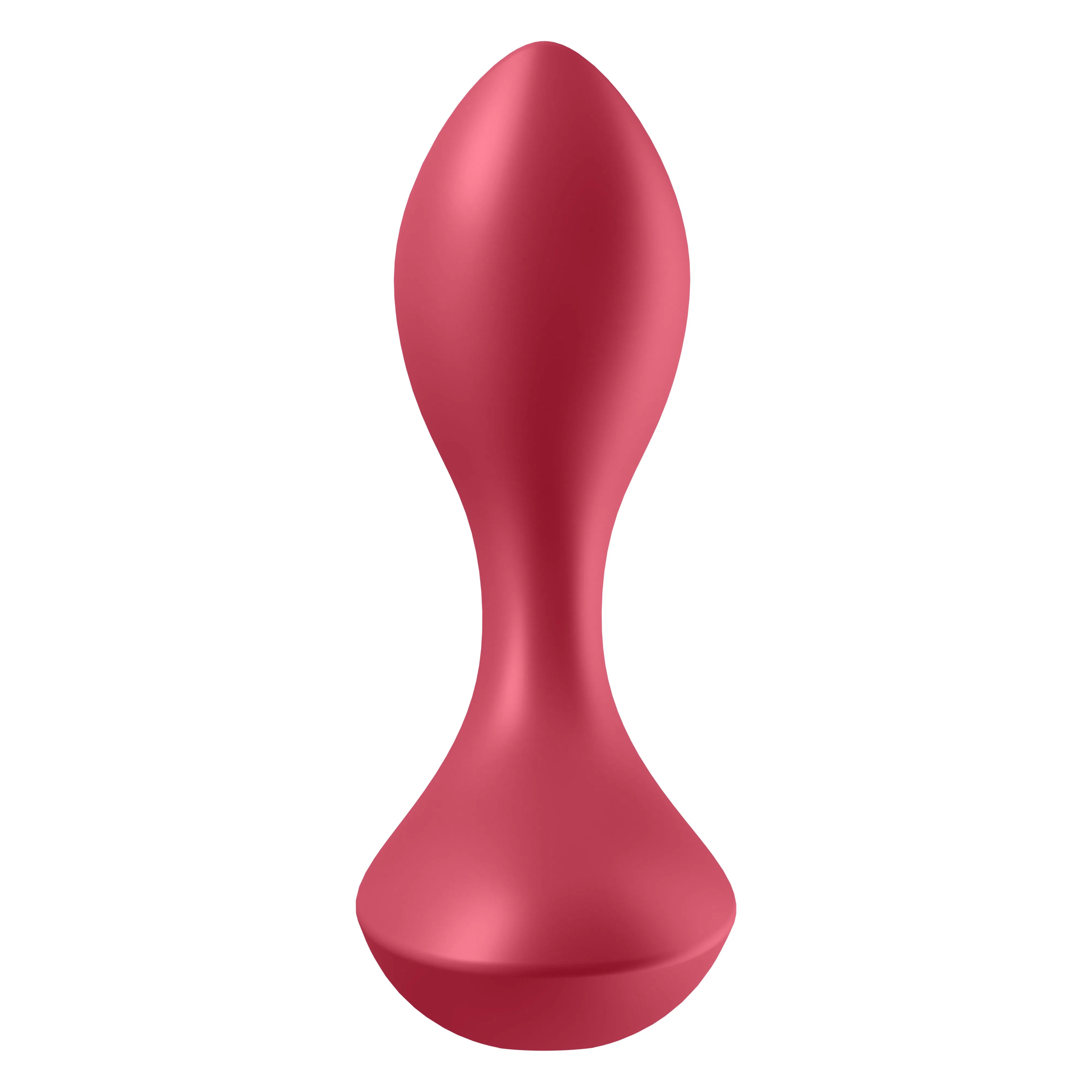 Satisfyer Backdoor Lover Red Silicone Anal Plug Vibrator 10 cm > Anal Range > Vibrating Butt Plugs