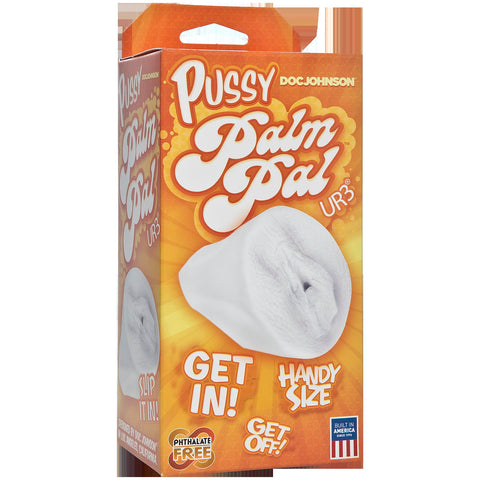 Palm Pal Ultraskyn Pussy Frosted Clear 6 Inch Masturbator > Sex Toys For Men > Masturbators > Manual