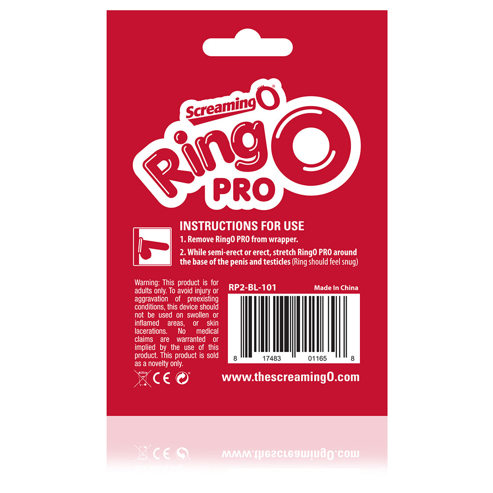 RingO Pro XL – Body-Safe Stretchy Silicone Penis Ring with Extra-Large Dimensions > Cock Ring > Single