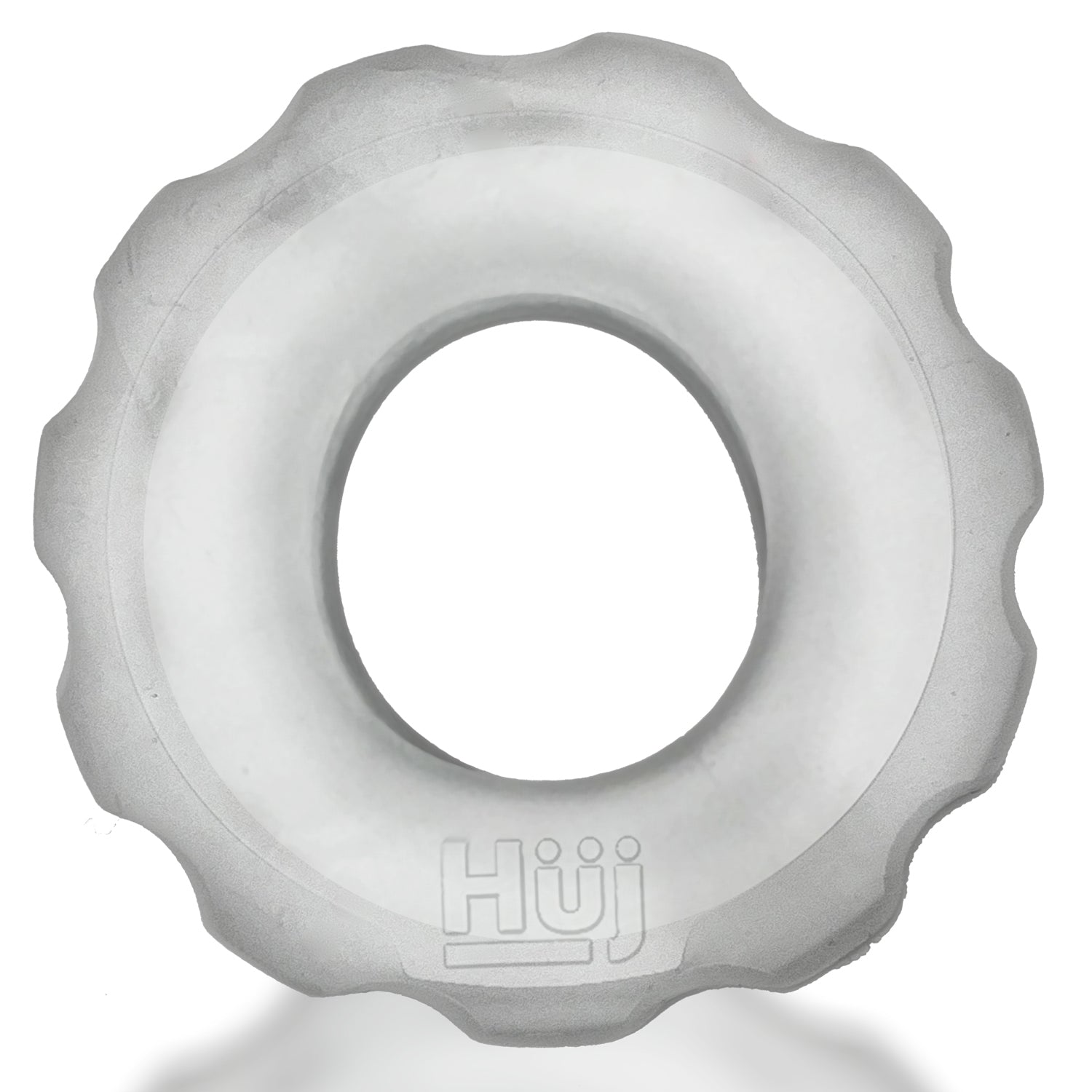 Super Hunkyjunk Three Piece Cockrings Clear Ice > Cock Ring > Sets