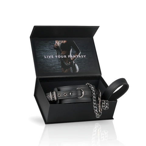Fetish Collar With Leash Bondage Set for Submissive Play > Bondage Gear > Restraints