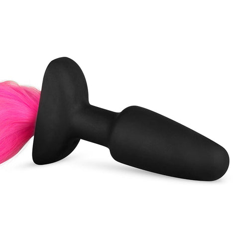 Silicone Butt Plug With Tail Pink For Enhanced Pleasure And Role-Playing Adventures Tails