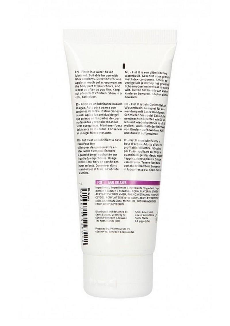 Pharmquests Fist-It – Water-Based Relaxing Lubricant 100ml > Lube > Fisting