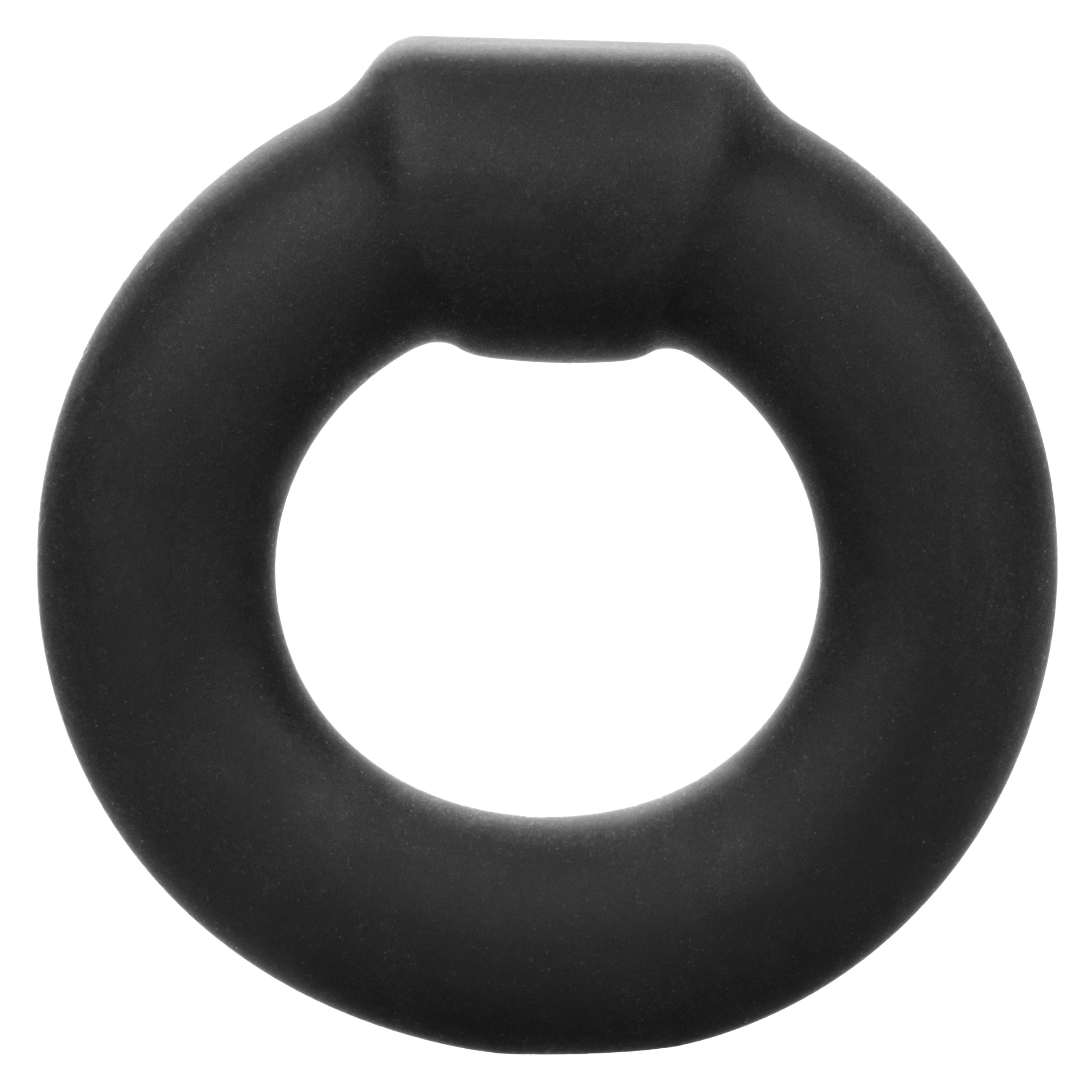 Alpha Liquid Silicone Optimum Ring Ultra Stretchy Black Size Medium Default Title > Cock Ring > Single
