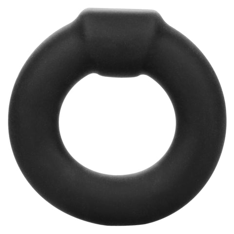 Alpha Liquid Silicone Optimum Ring Ultra Stretchy Black Size Medium > Cock Ring > Single