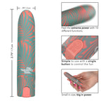 Naughty Bits You Do You Mini Massager 3-Inch Silicone Bullet with Floral Pattern and 10 Vibration Functions > Vibrators > Mini Vibrators