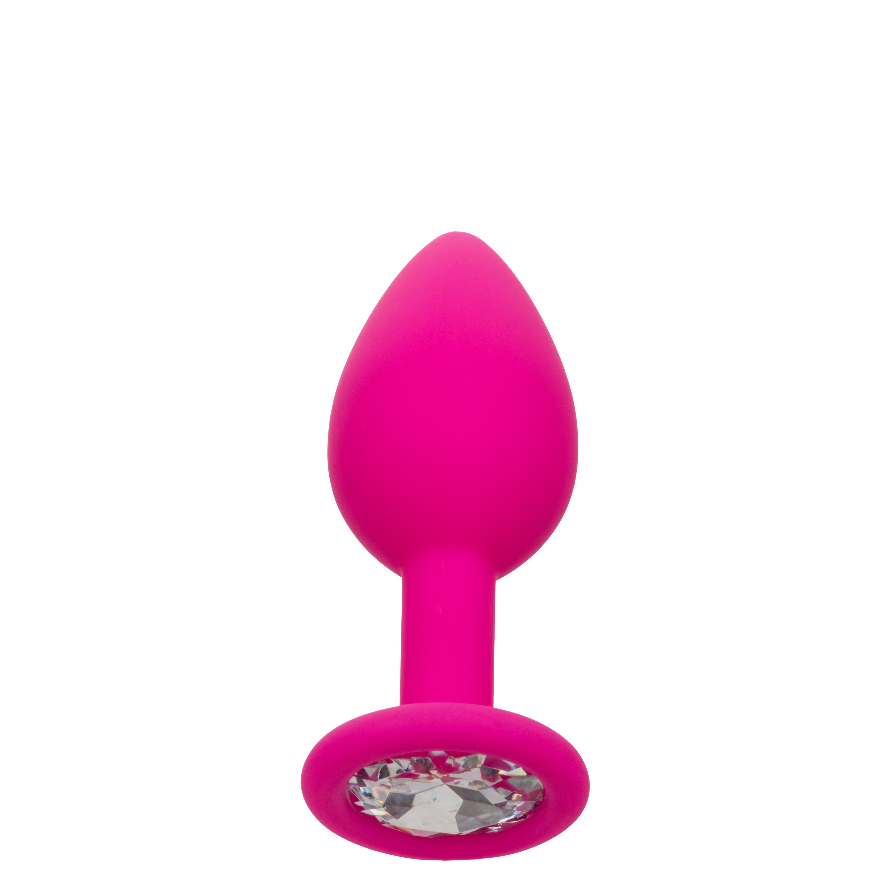 Cheeky Gems Pink Anal Training Kit with 3 Graduated Silicone Plugs and Gem Base > Anal Range > Butt Plug Kits