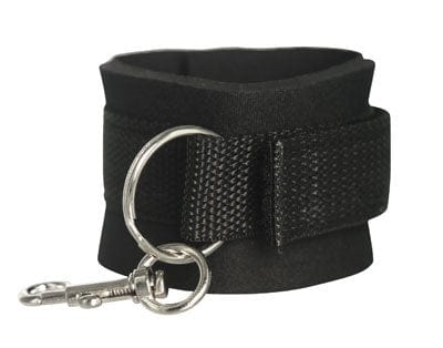 Frisky Adult Toys Black Stay Put Cross Tie Restraints 848518003324