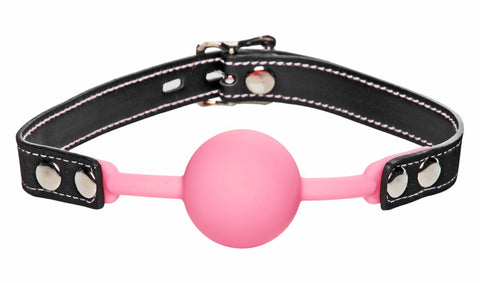 Glow Gag Glow in the Dark Silicone Ball Gag Gags