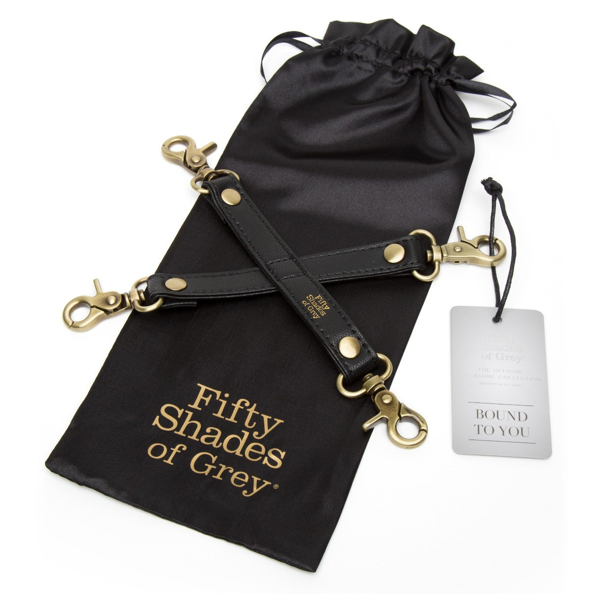 Fifty Shades of Grey Bound to You Hog Tie – Vegan Leather Bondage Restraint > Bondage Gear > Restraints