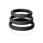 Perfect Fit XactFit Cock Ring Sizes 17 18 19 – Precision-Fit Cock Rings Black Black > Cock Ring > Sets