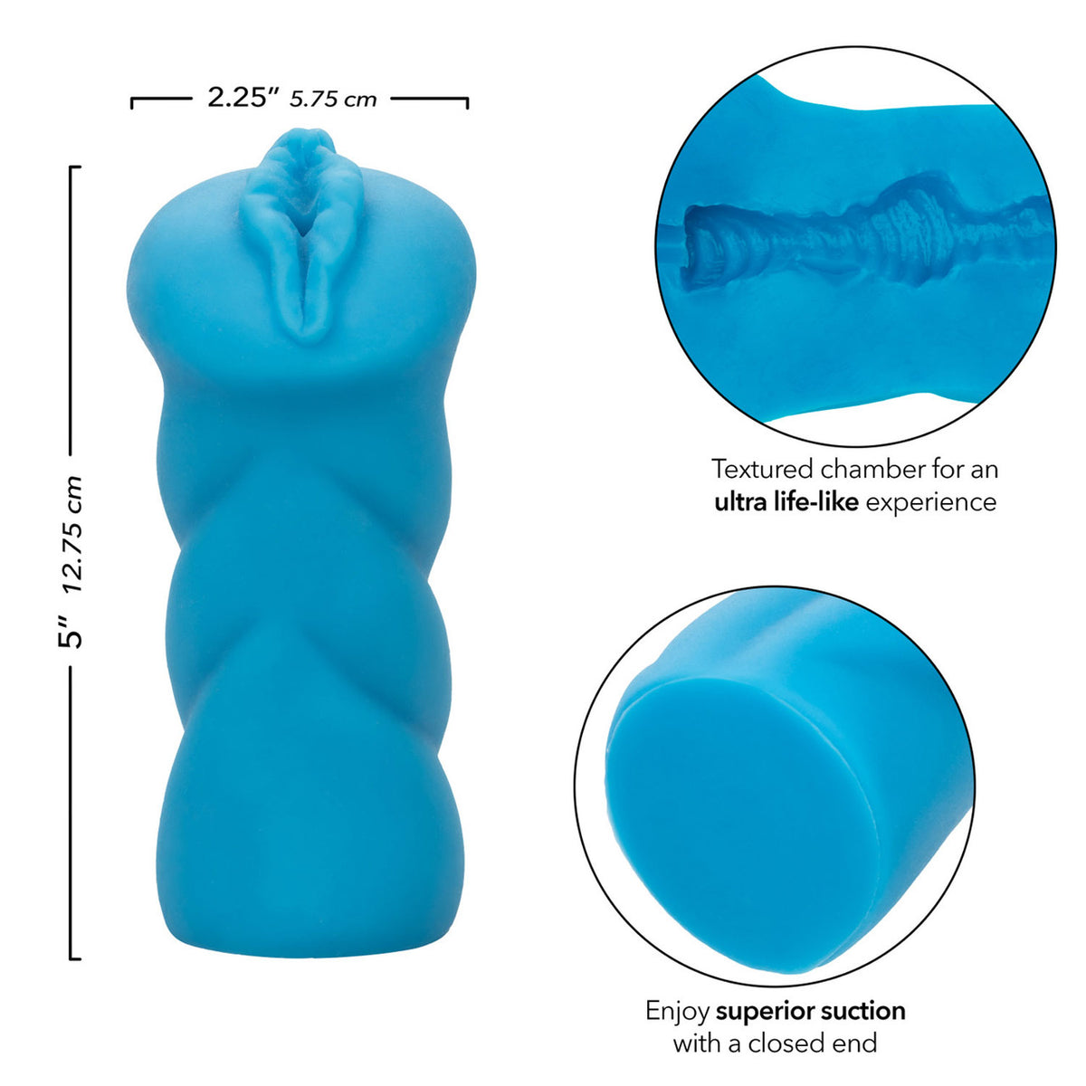 Anime Stroker Bunny Blue Pure Skin Realistic Male Masturbator Sleeve > Sex Toys For Men > Masturbators > Onahole
