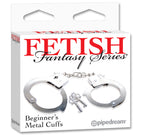 Fetish Fantasy Series Beginner's Metal Cuffs – Sturdy Restraint Accessory