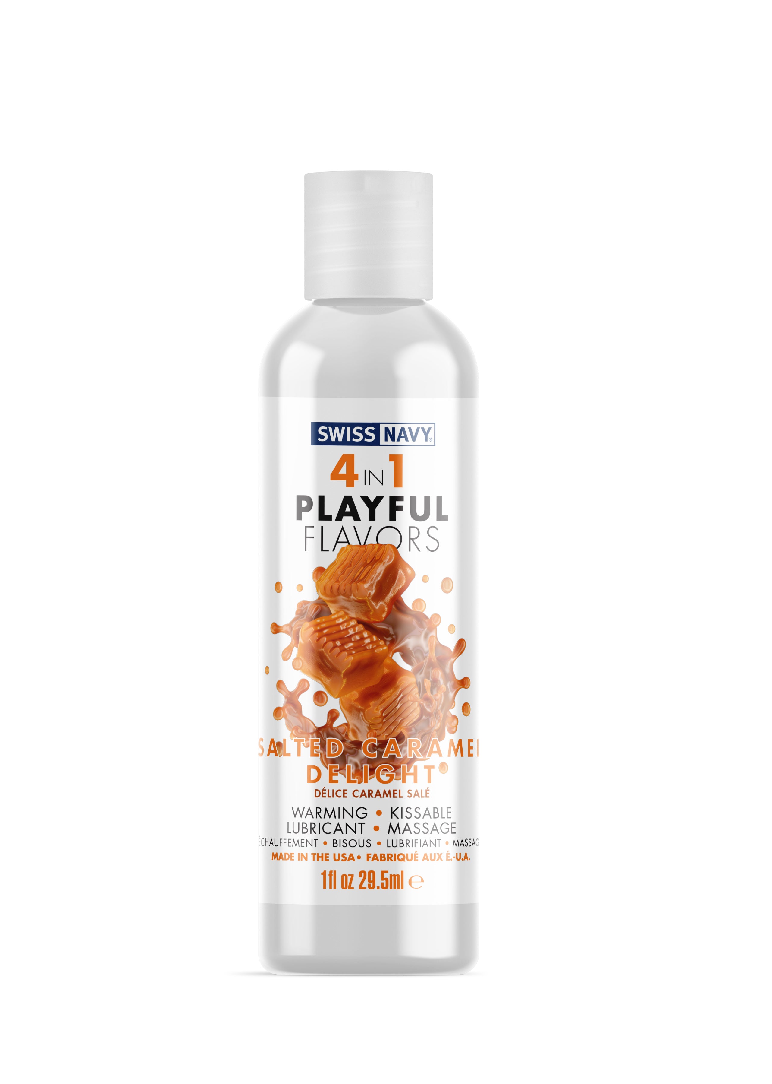 Swiss Navy 4 In 1 Playful Flavors Salted Caramel Delight 1 Fl Oz Default Title Flavoured Lube