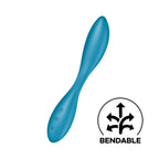 Satisfyer G-Spot Flex 1 Bendable Multi Vibrator Waterproof with 12 Vibration Modes > Sex Toys For Ladies > G-Spot Vibrators