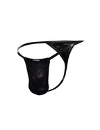 Cut 4 Men L4CE G-String Black L/XL > Clothes > Mens G-Strings