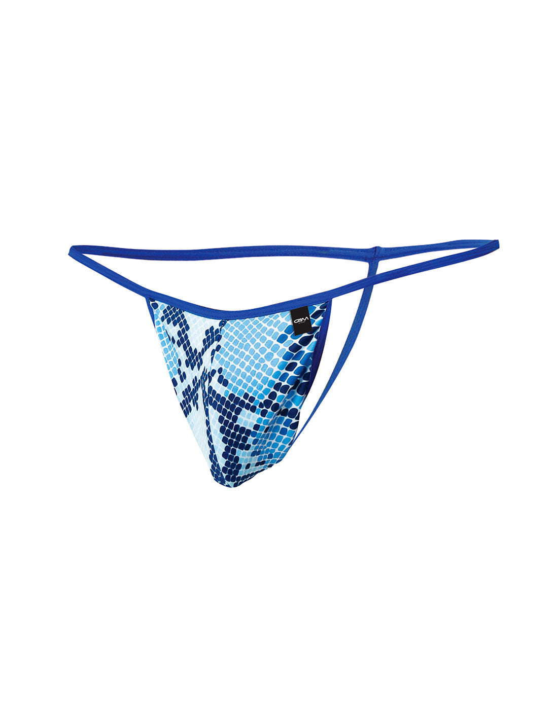 Cut 4 Men G-String Snake Blue X-Large > Clothes > Mens G-Strings