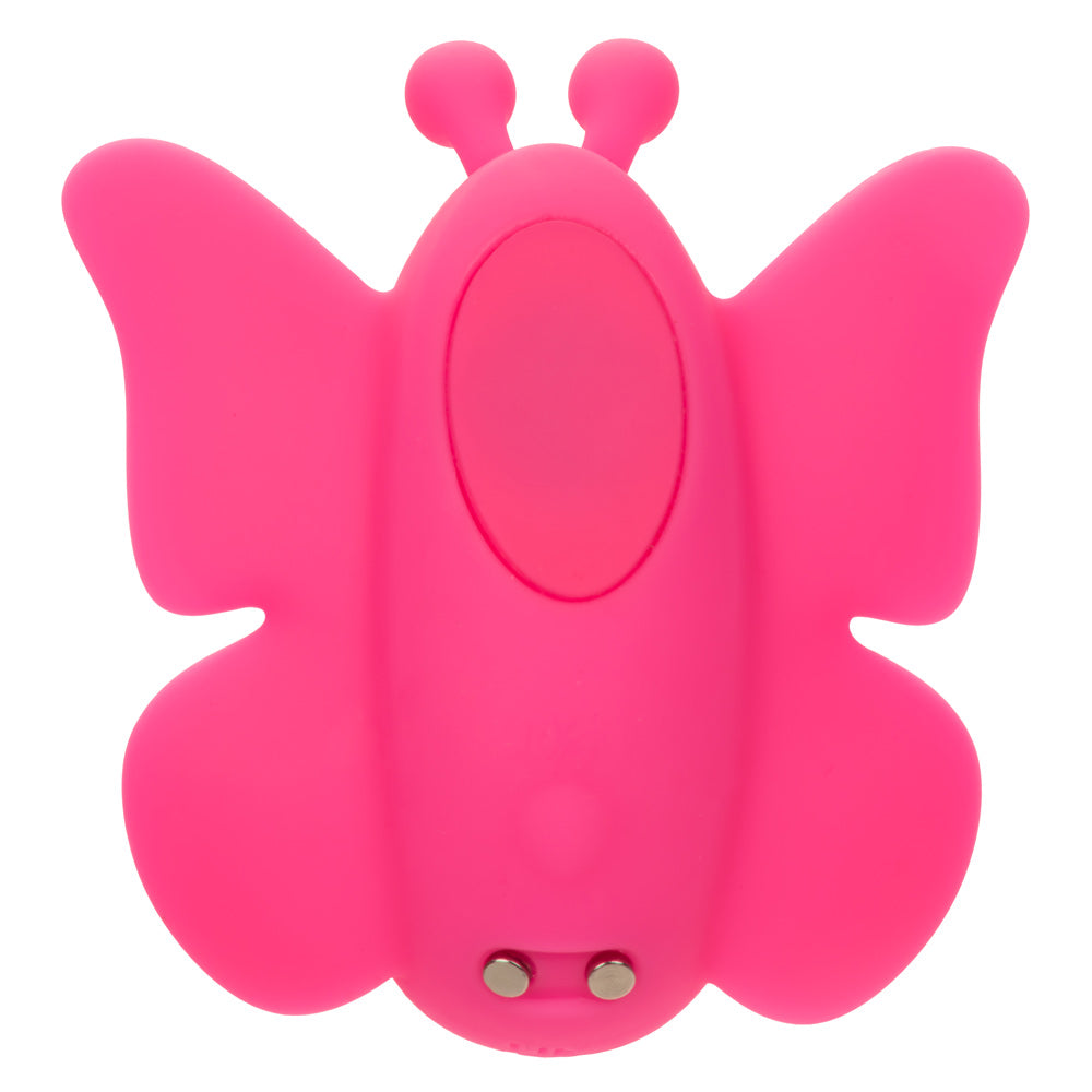 Neon Vibes The Flutter Vibe Pink Butterfly Panty Vibe with 10 Functions Silicone Waterproof > Sex Toys For Ladies > Panty Vibes