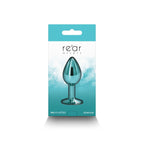 Rear Assets Round Gem Metal Butt Plug – Anal Plug with Jewel Base (Small, Medium) > Anal Range > Jewel Butt Plugs