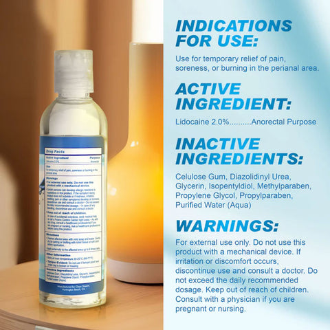 Relax Desensitizing Anal Lube 4oz/118ml Anal Lubricant