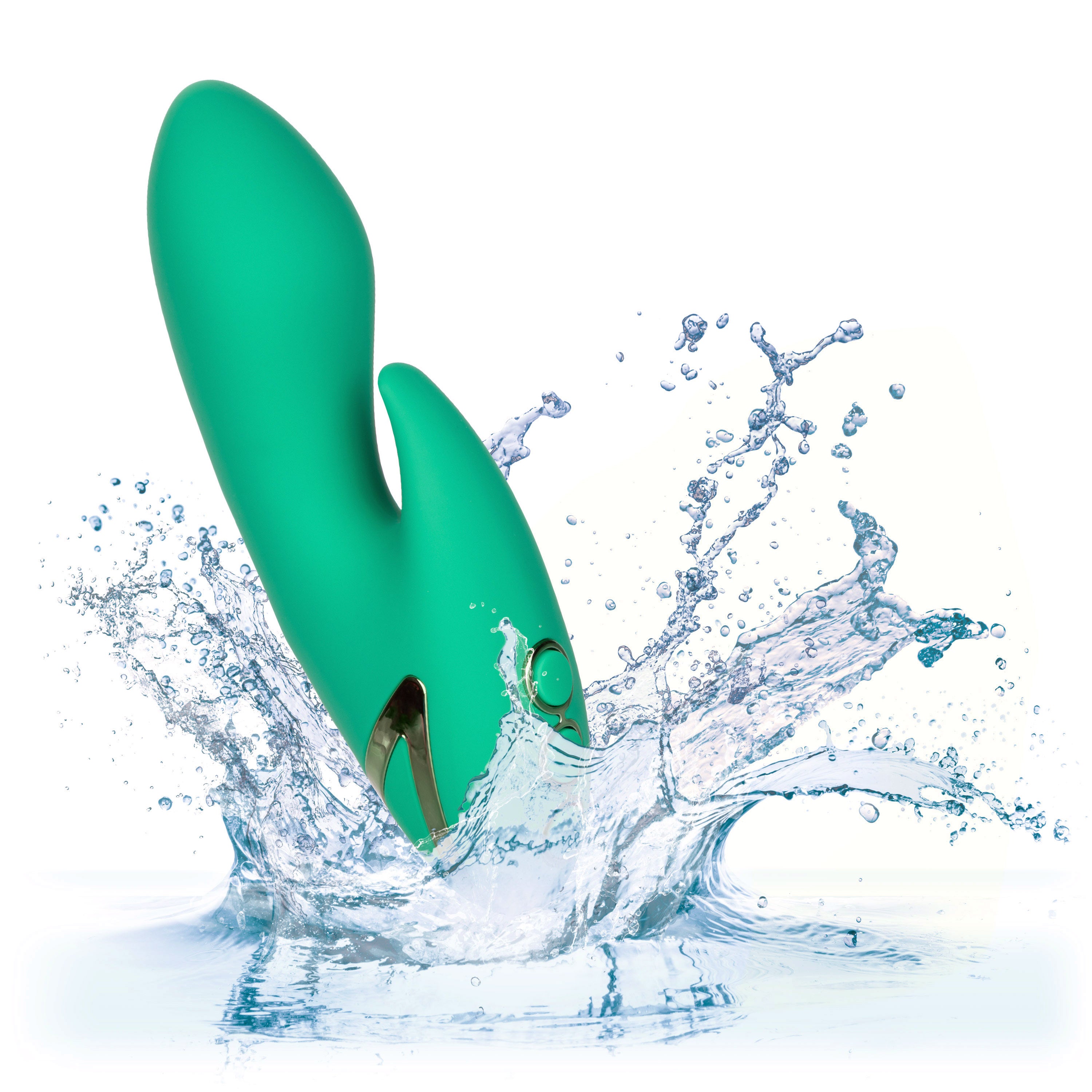 California Dreaming Sierra Sensation Flexible Teaser in Green with 10 Vibration Modes and Silicone Body > Vibrators > Ladies > Rabbit
