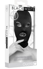 Ouch Subversion Mask with Open Mouth – Comfortable Hood > Bondage Gear > Bondage Hoods