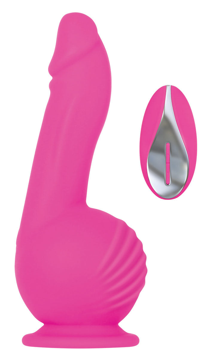 Evolved Ballistic 19 cm Vibrating Dong with Remote > Vibrators > Realistic Vibrators