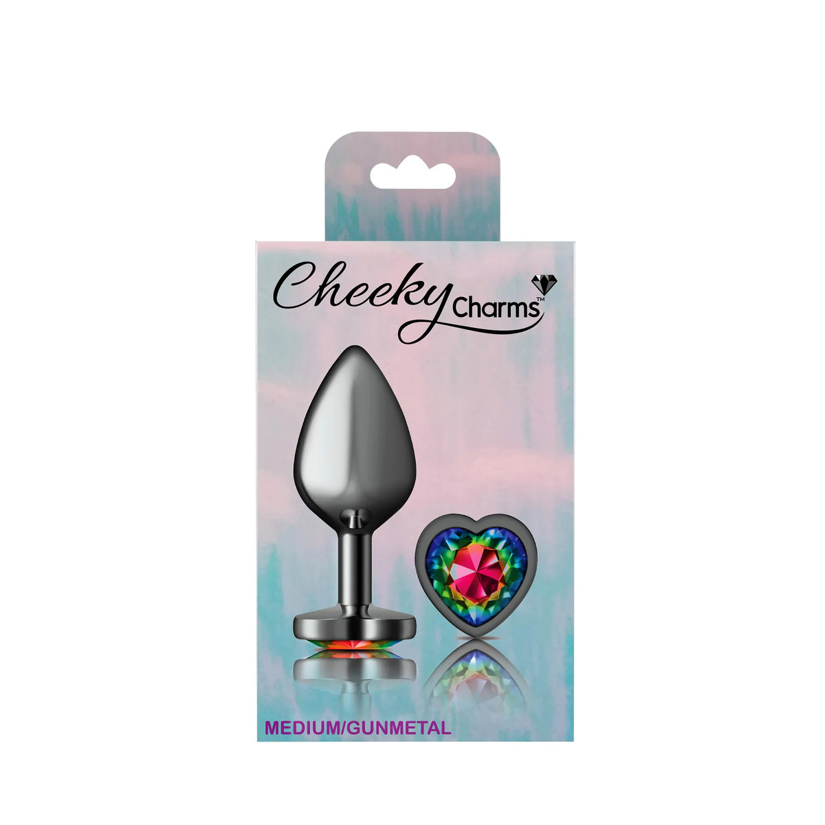 Cheeky Charms Heart Jewel Butt Plug