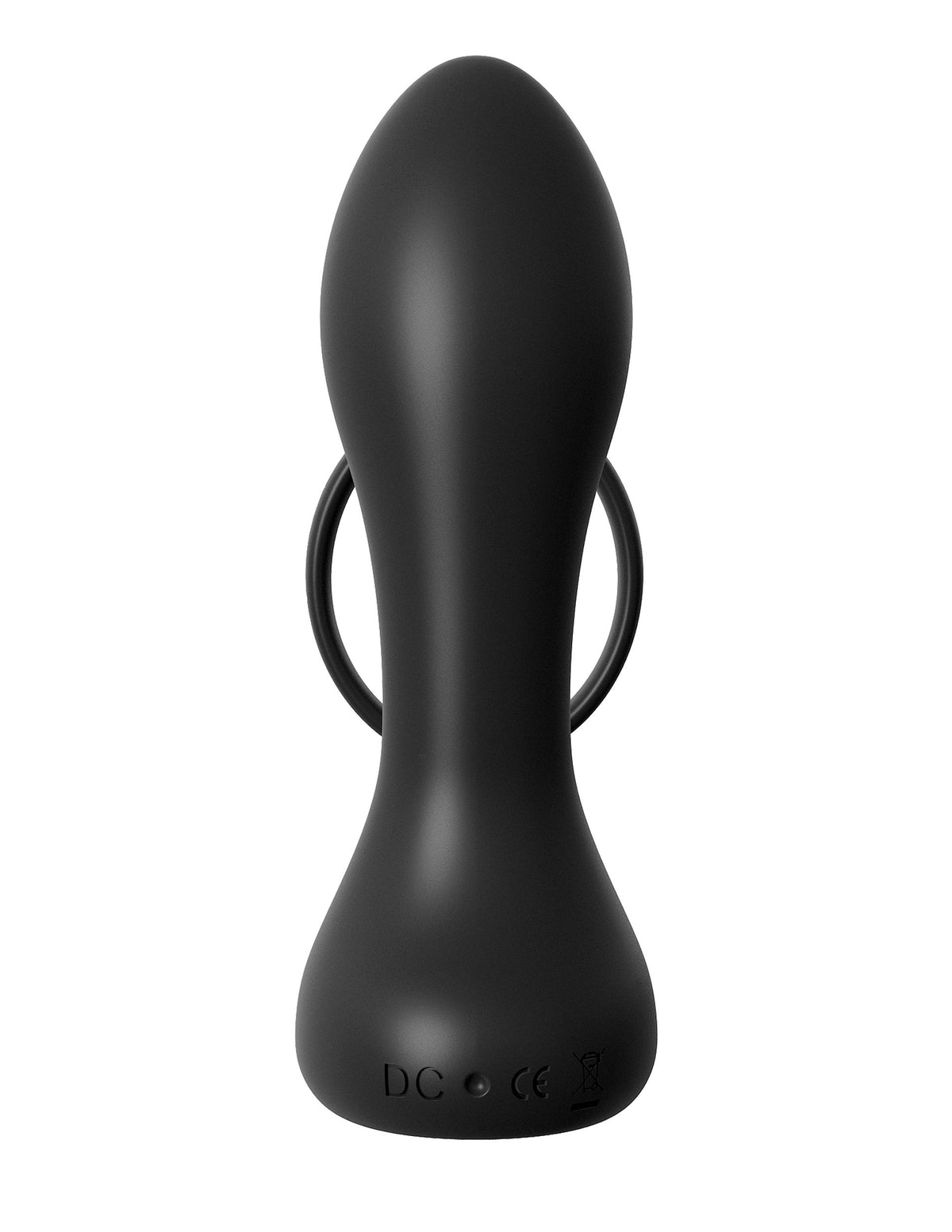 Anal Fantasy Elite Rechargeable Ass-Gasm Pro Black Butt Plugs - Vibrating