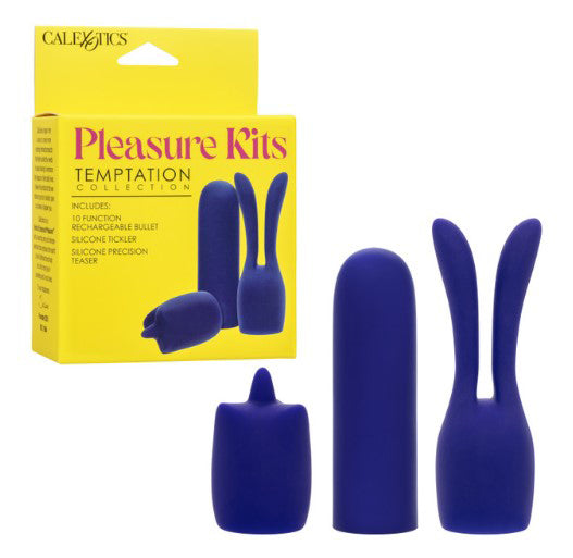 Pleasure Kits Temptation Collection – Rechargeable Bullet Vibrator Kit Purple > Vibrators > Mini Vibrators