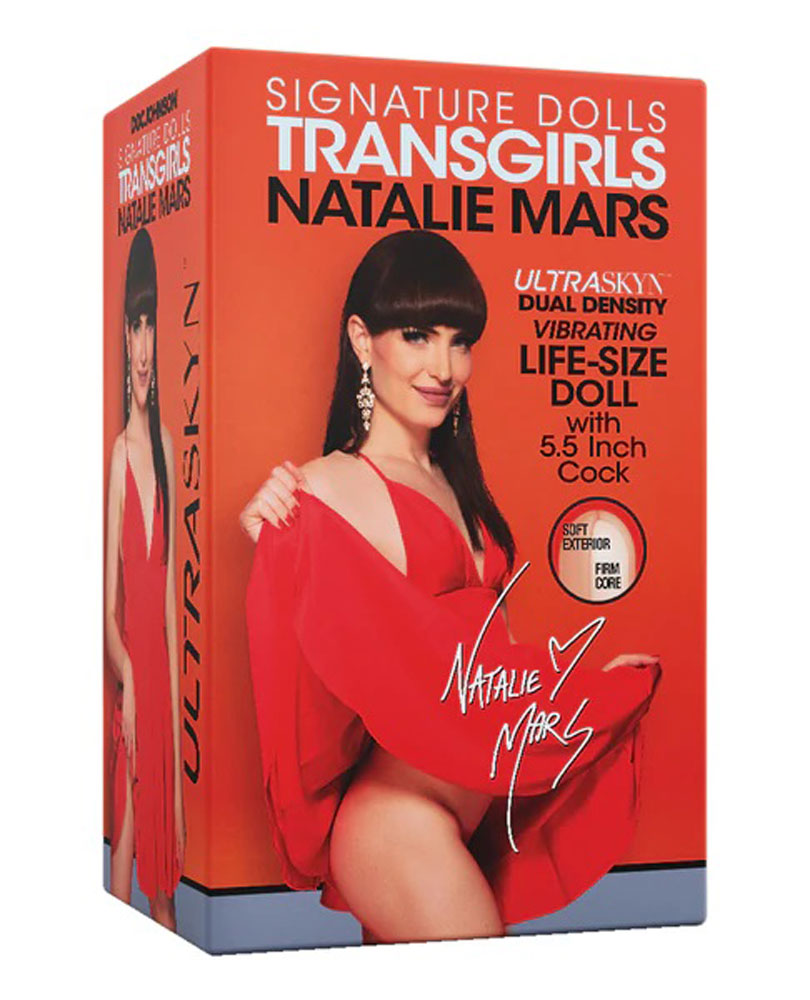 Signature Dolls TransGirl Natalie Mars Life-Size ULTRASKYN Doll with 5.5 Inch Dual Density Cock and Vibrator DOLLS
