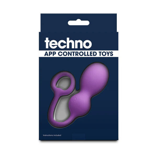 Techno Bop (Violet) – Waterproof Vibrator Secondary image