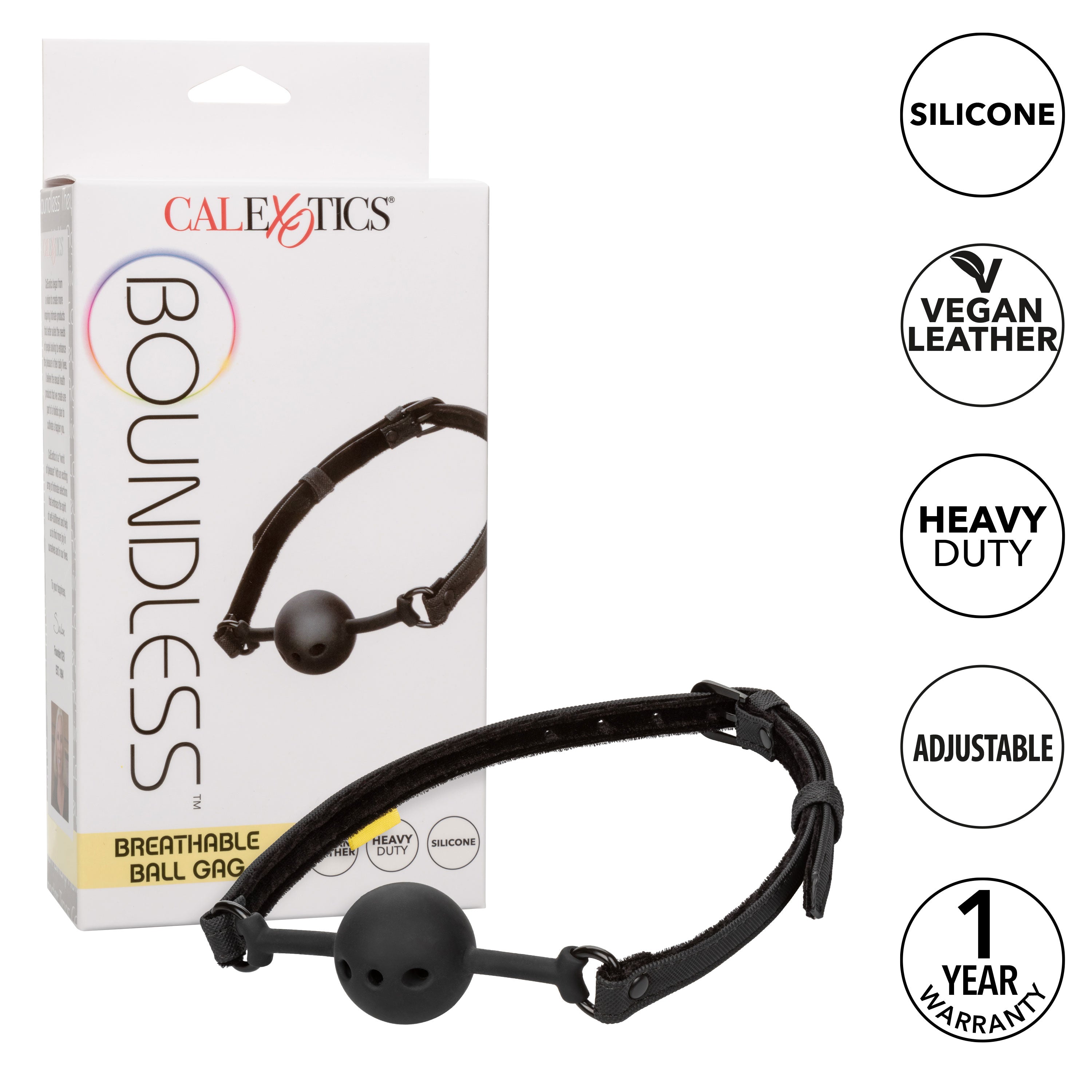Boundless Breathable Ball Gag – Adjustable Ball Gag > Bondage Gear > Gags and Bits