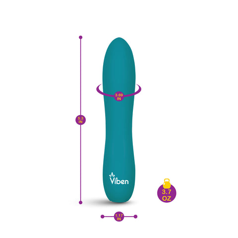 Viben Vivacious Rumble Motor Rechargeable Bullet Ocean BULLETS