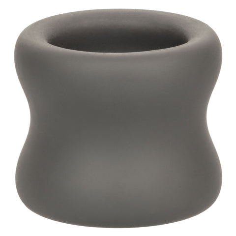 Alpha Liquid Silicone Scrotum Ring Ultra Stretchy Soft Black Enhancer > Cock Ring > Single