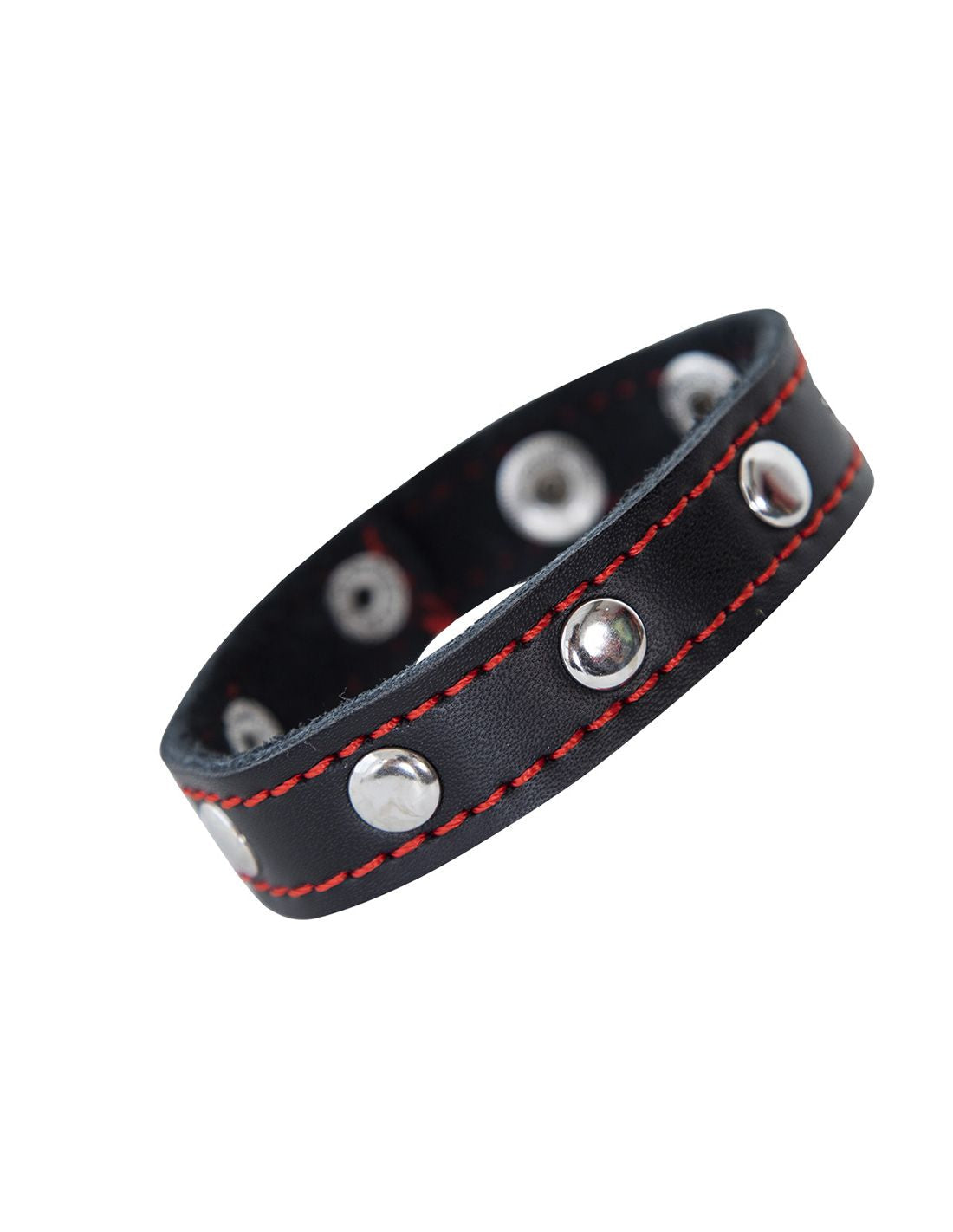 Cut 4 Men XTR4 GenRing Black Leather Adjustable Ring and Bracelet - One Size > Clothes > Mens Leather
