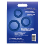 Admiral Universal Cock Ring Set – Gradual Size Silicone Rings Set > Cock Ring > Sets
