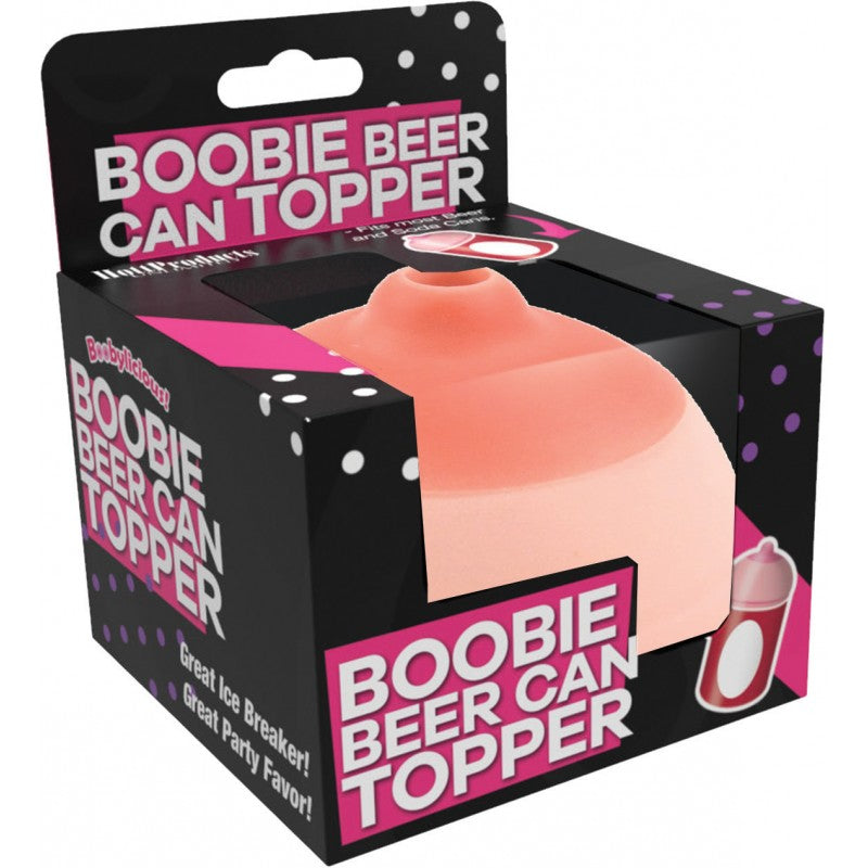 Boobie Beer Can Topper – Food Grade PVC Beverage Accessory > Novelties > Gag Gifts