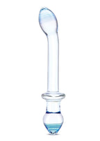 Glas 9.5" Double Play Dual-Ended Glass Dildo with Clear Smooth Design > Glass > Dildos