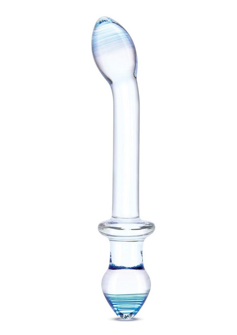 Glas 9.5" Double Play Dual-Ended Glass Dildo with Clear Smooth Design > Glass > Dildos