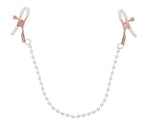Sex and Mischief Peaches n CreaMe Pearl Nipple Clamps > Sex Toys > Nipple Clips