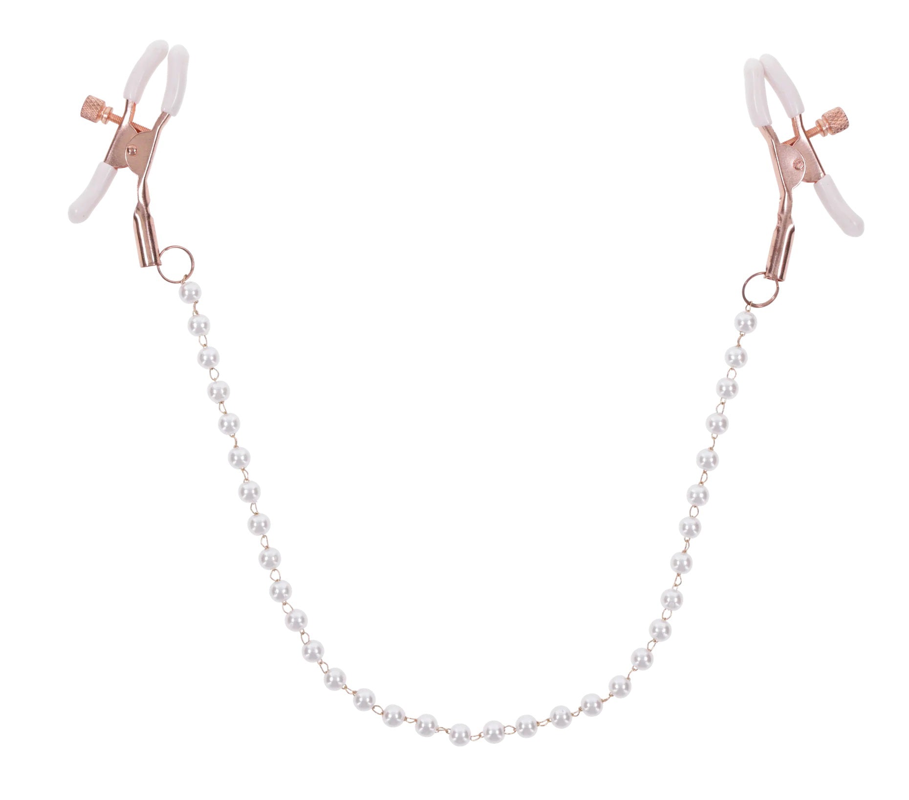 Sex and Mischief Peaches n CreaMe Pearl Nipple Clamps > Sex Toys > Nipple Clips